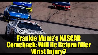 Frankie Muniz&#39;s NASCAR Comeback: Will He Return After Wrist Injury?