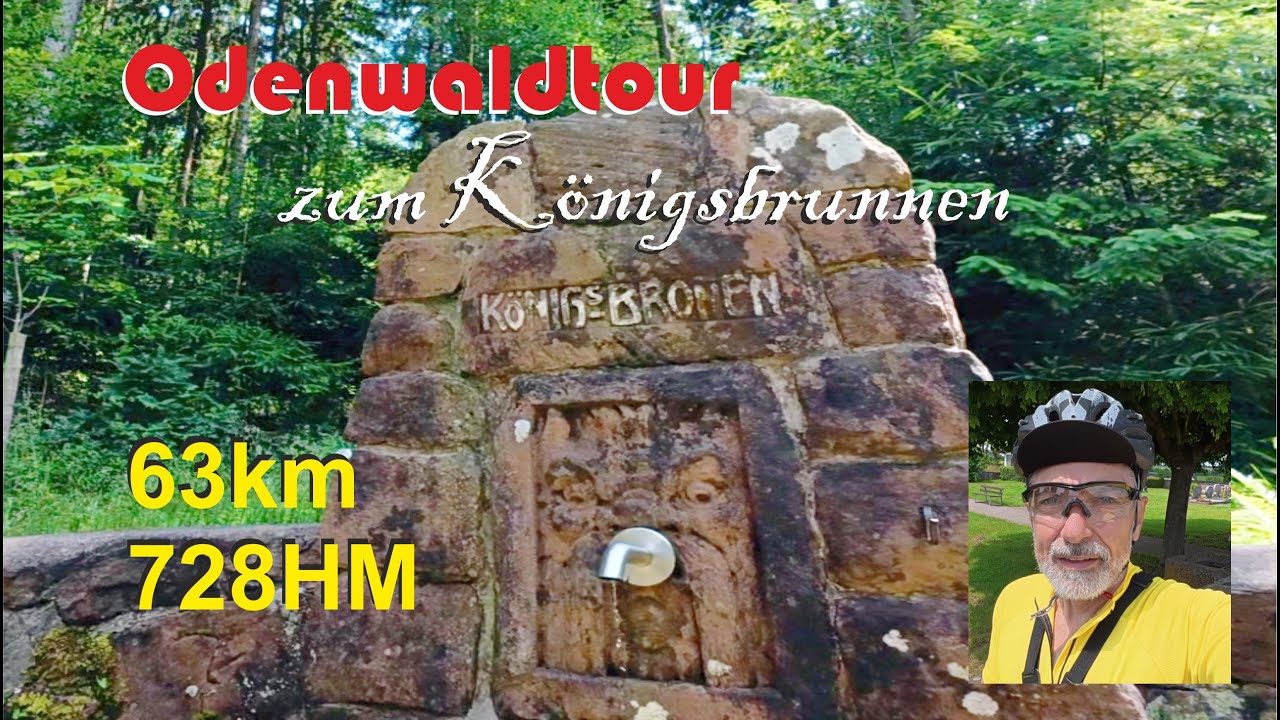 RR-Tour zum Königsbrunnen - Anstieg nach Bullau