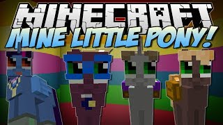 Minecraft | MINE LITTLE PONY! (Bronies Unite!) | Mod Showcase