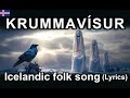 Krummavsur  icelandic folk song lyrics