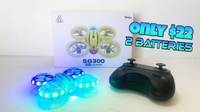  Heygelo Mini Drones for Kids, LED RC Drone Flying Toys