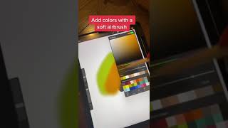 How to create an ombré in the Procreate app
