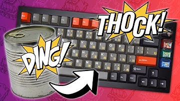 From TIN CAN to THOCK! • Keychron Q1 mods (force break, polyfill, PE foam, tempest tape) vs GMMK Pro