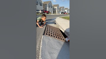 We Found a Scary Clown in the Sewer! #shorts