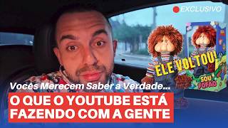 sabe o por que PARAMOS de postar VIDEOS no CANAL DO YOUTUBE