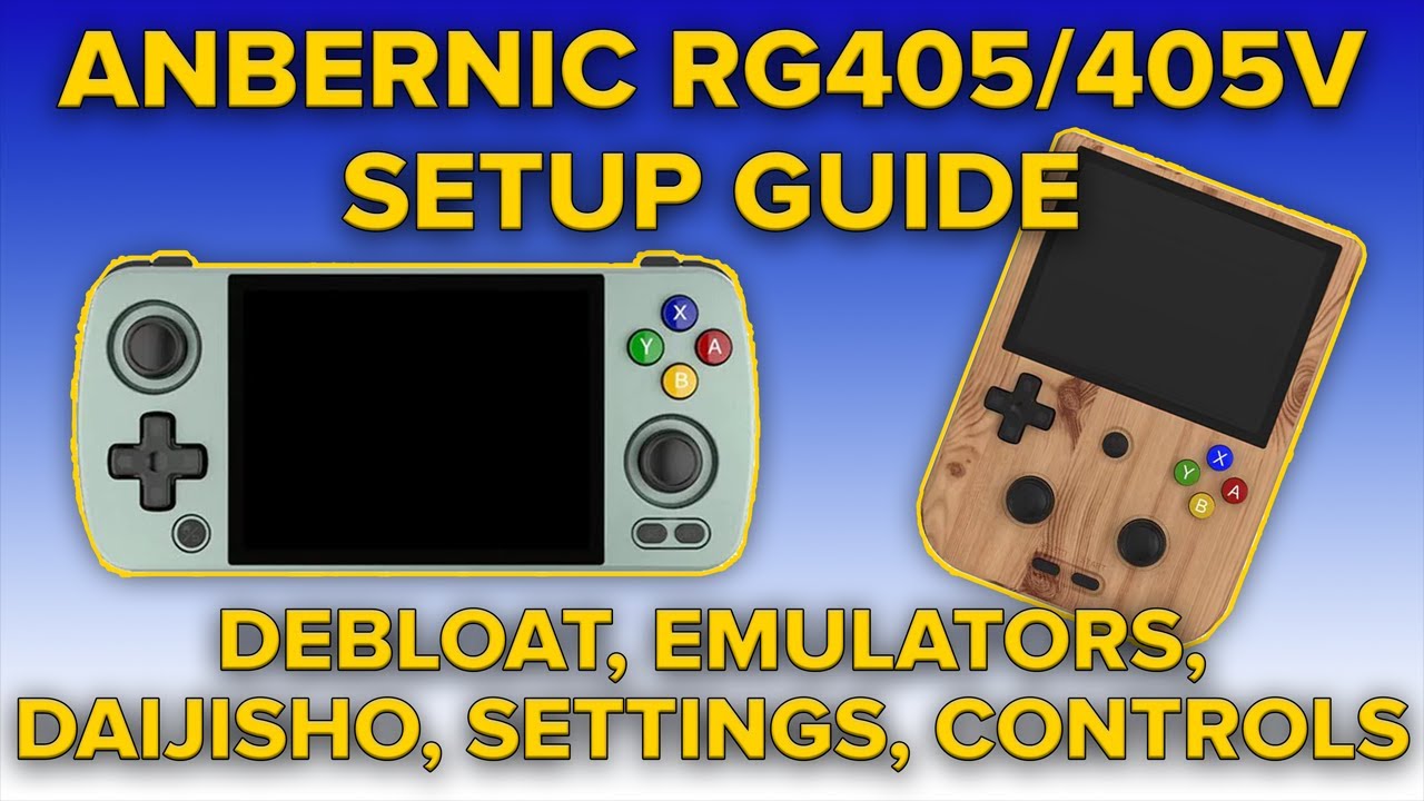 How do I add games to emulators on my Anbernic RG405m? : r/ANBERNIC