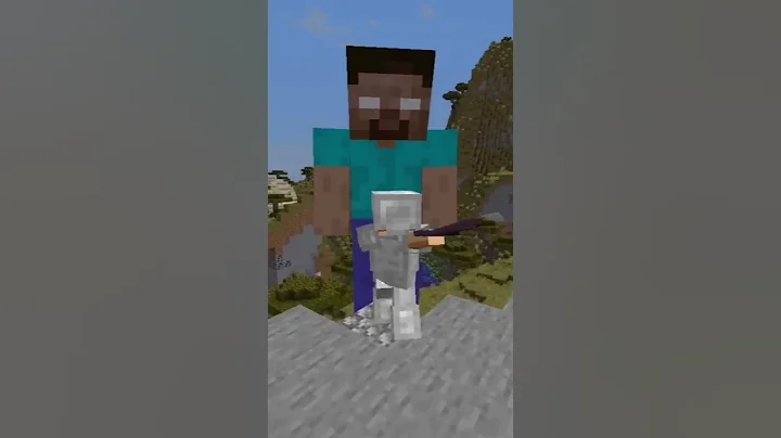 My Minecraft friend saved me, but this happened 🥺 #shorts