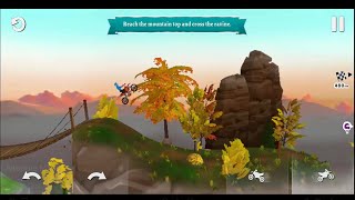 Airborne MX Flying dirt bike Android Gameplay || Addictive Fun Racing Game screenshot 3