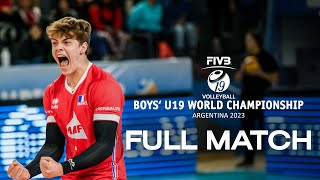 JPN🇯🇵 vs. FRA🇫🇷 - Full Match | Boys U19 World Championship | Pool B