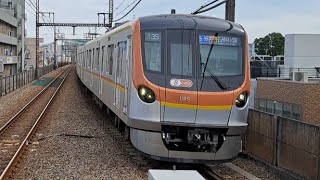 東京メトロ副都心線17000系17185F各駅停車石神井公園駅行き学芸大学駅到着(2023/6/5)