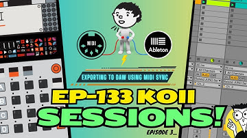 EP-133 KO II Midi Sync Out Explained | Exporting Your Beat Projects To The Ableton DAW Step By Step.