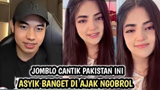 AISYAH, Jomblo cantik Pakistan yang asyik di ajak ngobrol saat ketemu Fiki Naki 