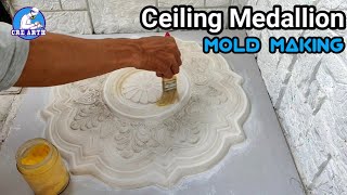 How to make a medallion mold - Tutorial Video