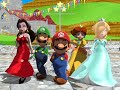 MMD Imase Night Dancer Mario Luigi Daisy Pauline &amp; Rosalina