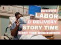 Labor &amp; Delivery Story | First Time Mom at 35 Years Old | Medicated