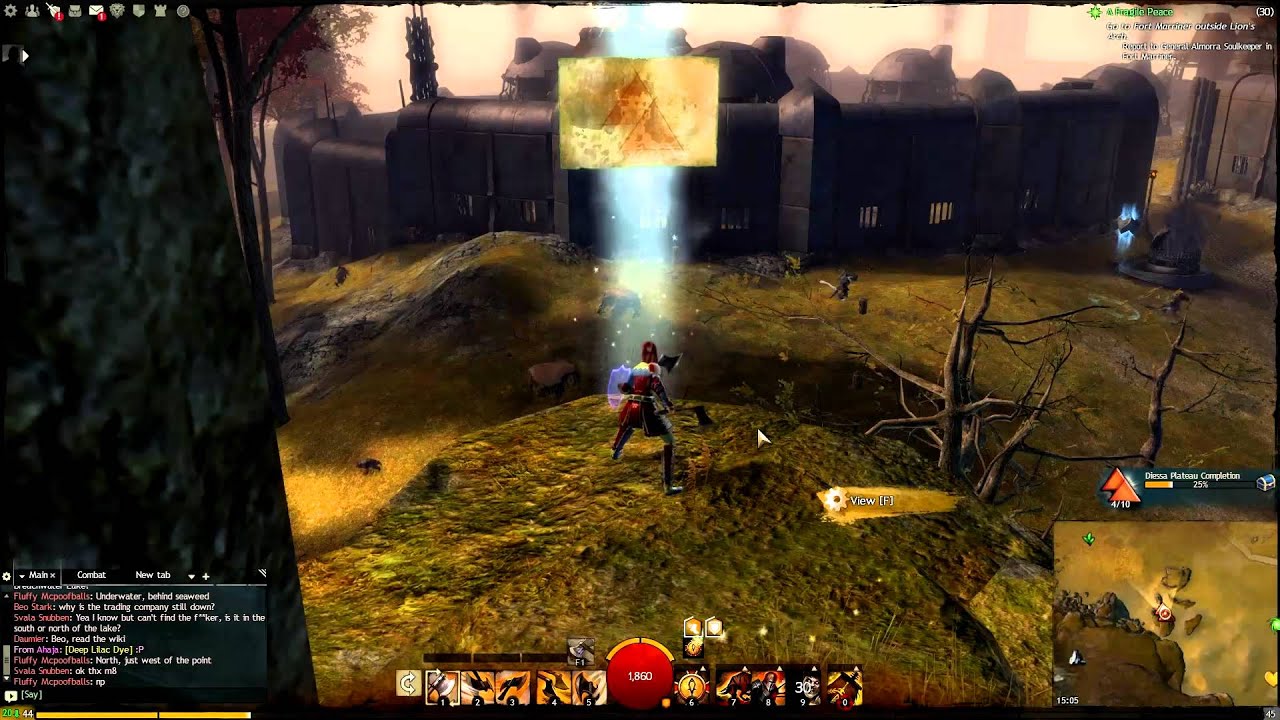 Guild Wars 2 Diessa Plateau Vistas YouTube
