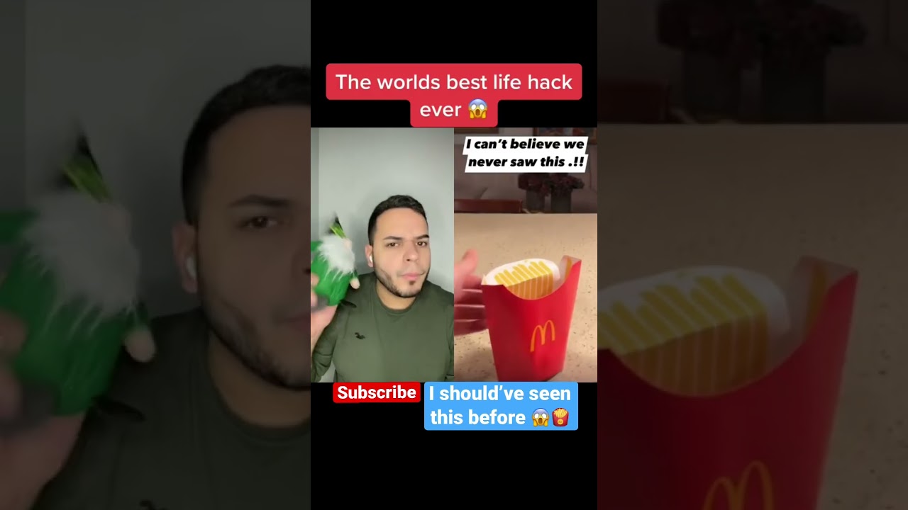 You’re Doing It Wrong This Whole Time Life Hack at McDonald’s 