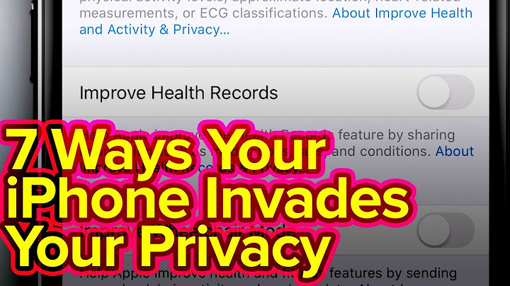 7 Ways Your iPhone Invades Your Privacy