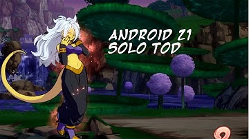 DBFZ - Android 21 2.5 Bar SOLO TOD Combo - Last character alive and sparking