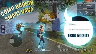 COMO BAIXAR SMART GAGA PARA JOGAR FREE FIRE NO PC - DOWNLOAD COMPLETO!