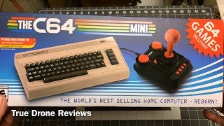 Commodore 64 Mini Quick Look Unboxing and Preview and Hack Link
