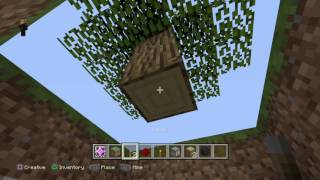 Minecraft end crystal exploding tree trap tutorial | works on (PS4/PS3/XBOX360/XBOXONE/WiiU)