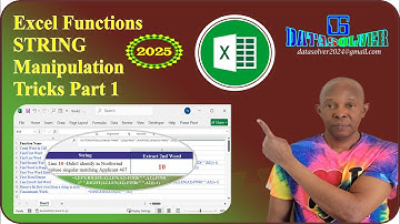 Excel Functions String Manipulation Tricks Part 1