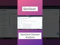 Semdash Domain Analysis