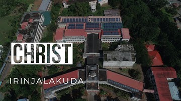Christ college irinjalakuda. Drone show reel.