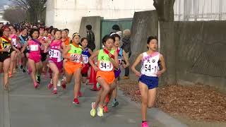 20171223北九州市民駅伝中学女子1区スタート Kita-Kyushu City People's Ekiden (Junior High School Girls) (1)