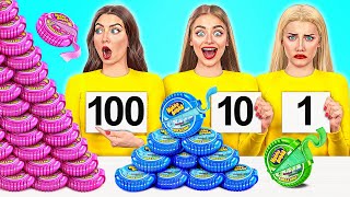 ชาเลนจ์อาหาร 100 ชั้น | มหากาพย์การต่อสู้อาหาร Multi DO Challenge