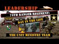 75th Ranger Regiment: Day in the Life of the Unit Ministry Team