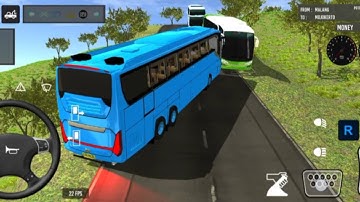 Best Bus game IDBS Bus Indonesia Simulator Android New 2024 Gameplay