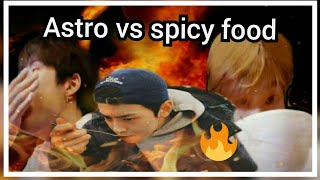 What Happens When Astro (아스트로) Eat's Spicy Food | Astro Spicy Food Challenge
