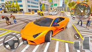 Nissan GTR-R34 Racing Car Drifting and Parkour on Impossible Roads - Racing Car Game screenshot 3