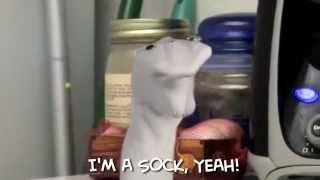 Annoying Orange   The Sock What Does The Fox Say Ylvis Parody
