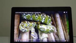 Video 4k YouTube Test Acer Aspire ES 11, Pentium N3700 200 $ Laptop