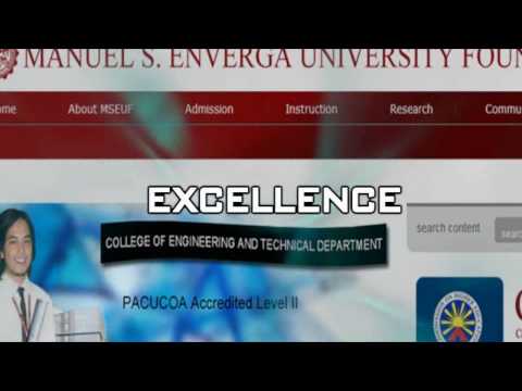 Enverga University: Welcome to our Virtual World