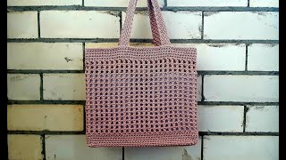 :   -  .     . Crochet bag pattern