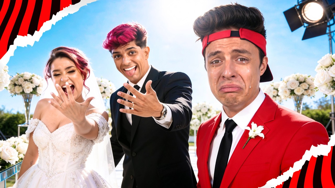 FUI PADRINHO DE CASAMENTO DA EMILLY VICK E DO LEOZIN!