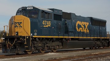 CSX: Advancing Freight Efficiency with SD-70 Locomotive Rebuild Program
