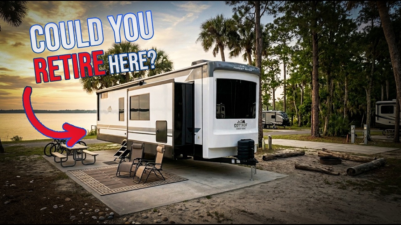 A Front Kitchen Destination Trailer?! 2026 Forest River Cedar