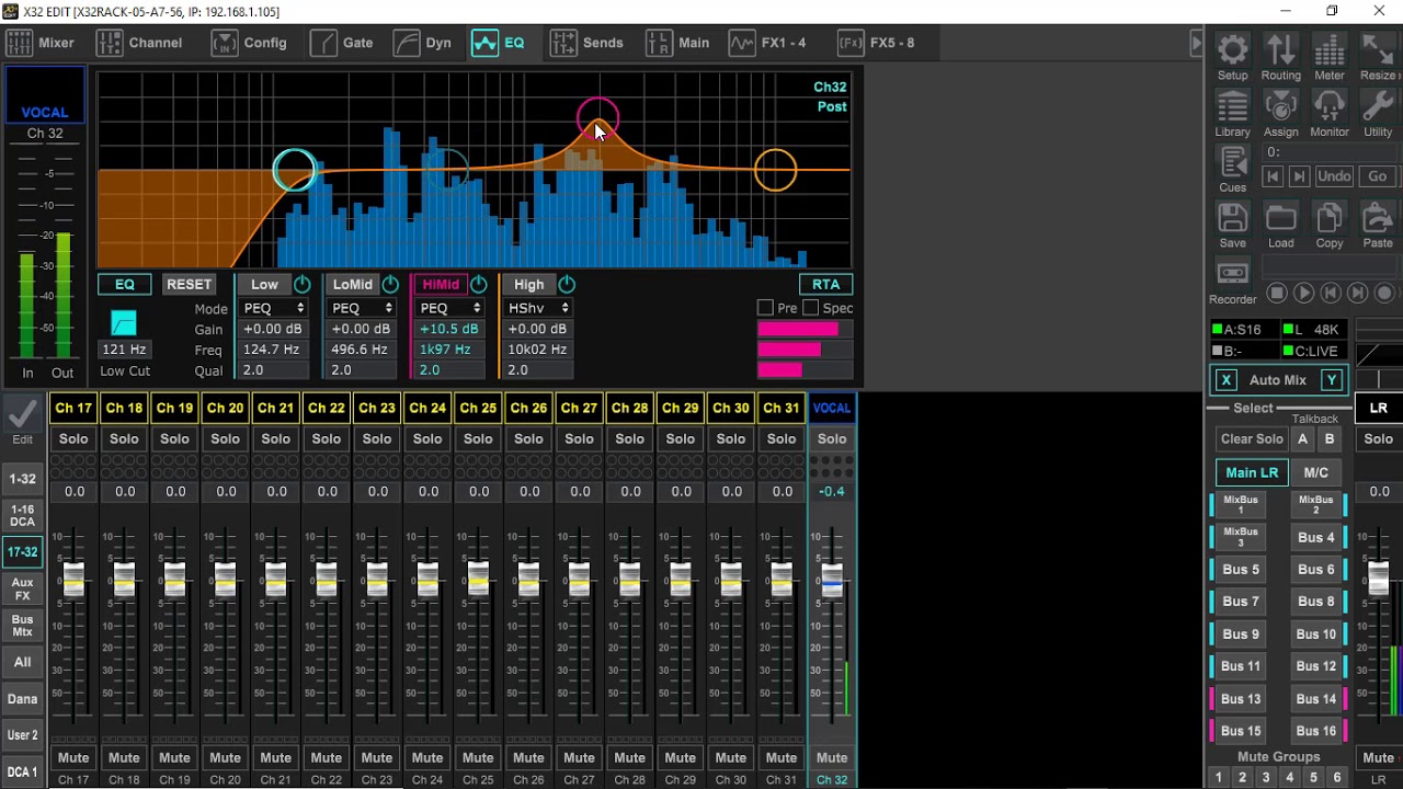 How To Measure Your X32 Rack Pre Amps and How To Remove Noise From Your System