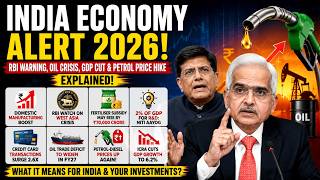 India Economy Alert 2026 RBI Warning, Oil Crisis, GDP Cut & Petrol Price Hike Explained