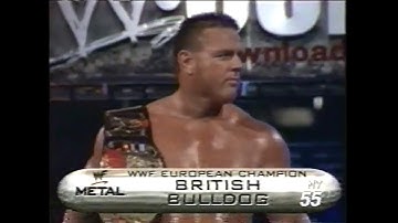 Godfather vs British Bulldog   Metal Nov 6th, 1999