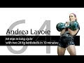 Andrea Lavoie | kettlebell sport long cycle 2 x 24 kg kettlebells - 64 reps