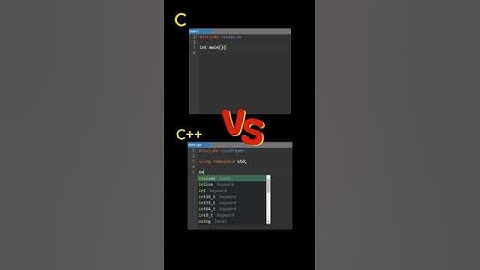 C vs C++ | #C #cpp #code #programm. #coding #coders