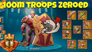 Lords Mobile - How to get 100m kills in few seconds! Being on war gear didn't help them