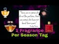 2020 Perfume Collection Tag| 1 Fragrance Per Season Tag|Women Fragrances|Men Fragrances