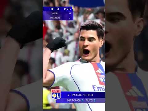 OL - Borussia Dortmund (4-0) #shorts #sports #fc26 #fifa #football #ps5 #gaming #liguedeschampions